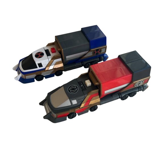 POWER RANGERS Ninja Storm Thunder Power Turbo Transporter Vehicle. Bandai 2003 - Picture 8 of 16